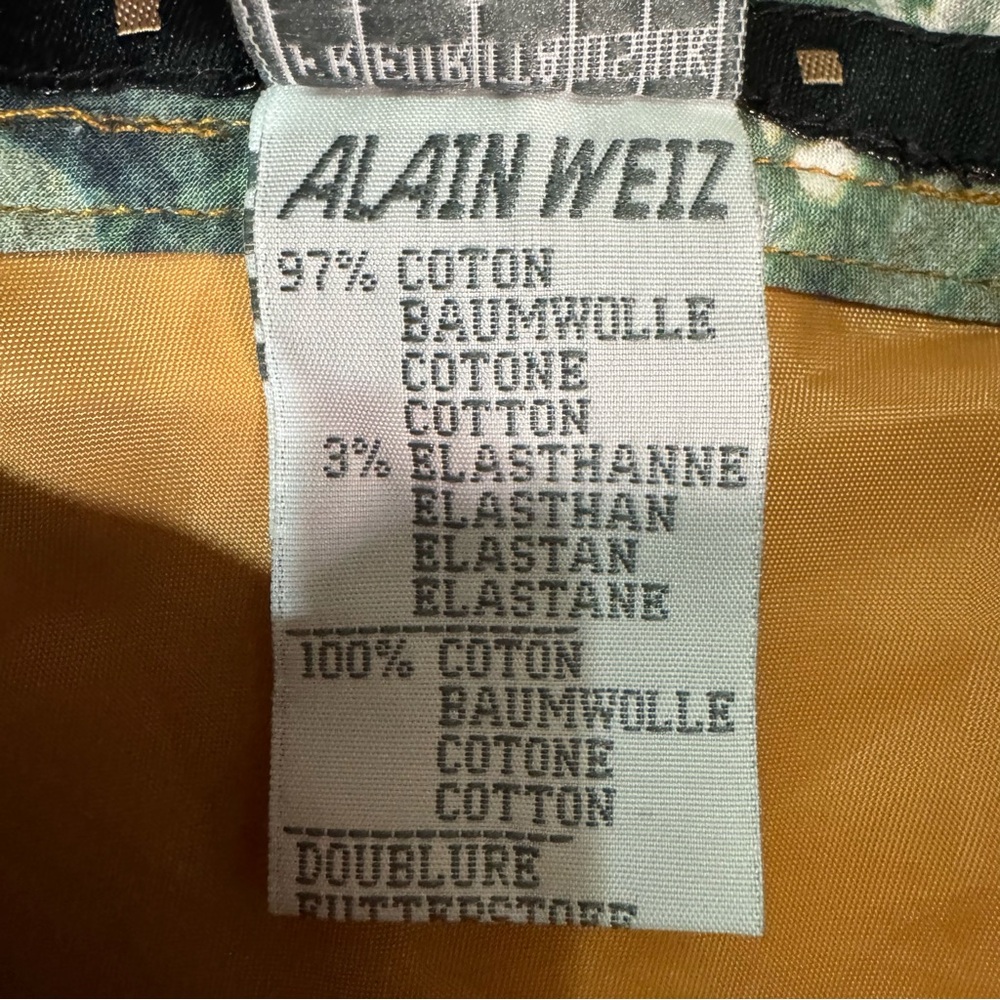 Alan Wez Women's Patterned Patchwork Midi Skirt I… - image 2